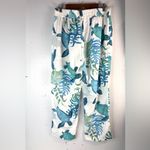 By the Sea XXL Turtles Blue Green Wide Leg Pocketed Beach Pants Photo 2