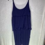 Cropped Jumpsuit Capri Blue‎ Blue Photo 4