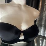 Victoria's Secret Victoria’s Secret Elegant Black Strapless Bikini Top 36DD Photo 5