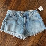 We The Free  Light Blue Denim Shorts Photo 2
