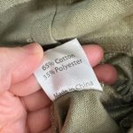 Princess Polly  Women’s 4 Green Front Tie Mini Dress Photo 2