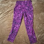 Lululemon Like New Base Pace High-Rise Crop 23" Cheetah Magenta Leggings Size 6 Photo 5