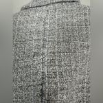 Tahari NWT Elie  Women's Jacket Tweed Open Rhinestone Button Fringe Size 6 Photo 7