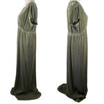 Baltic Born  Athena Pleated Maxi Dress Sage XXXL New Photo 3