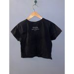 Harley Davidson Motorcycles Crop T Shirt Black Wing Logo Graphic Tee 2013 Photo 3