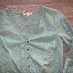 Copper Key light green eyelet button shirt tie Photo 1