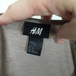 H&M Taupe Brown Ruffle Sheath Shift Dress  Medium Photo 4