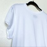 Revolve  WSLY White Lightly Distressed Crewneck Tee Size XS Photo 2