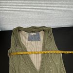 Freelance Boho Cottagecore Raime Crochet Patchwork Knit Vest Women's Medium Green Photo 11