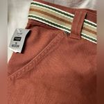 Women’s Riveted by Lee Cargo Style Clay Adobe Waisted Belt Shorts Sz 16 NEW Photo 4