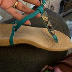 Vionic  Womens Rest Nala Toepost Sandal Teal Size 8 Photo 2