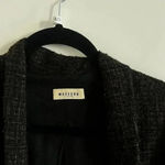 429 Masscob Oversized Cardigan Sweater Size 38 Color Dark Grey Gray Photo 1