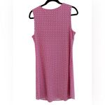 Jude Conally Womens Allison Pink Geometric Stretch Golf Pickleball Dress‎ Medium Photo 1