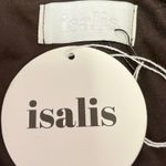 Isalis NEW  Brown Velvet Velour Sleeveless Square Neck Corset Crop Tank Top Sz S Photo 2