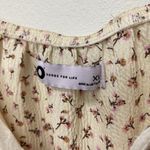 SO  Junior Size XL Milkmaid Peasant Lace Floral Ditsy Top Blouse Cap Sleeve Photo 2