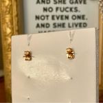 Rose Gold & Pink Heart Earrings from PrettyBird Photo 1