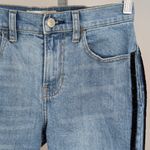 PacSun Light Blue Ankle Jeans with Black Stripes Photo 1