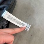 ZARA Gray Side Zip Crushed Velvet High Waisted Wide Leg Pants Size Small Photo 9