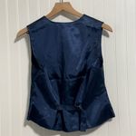 Pendleton Vtg  Petites 4 Tartan Plaid 100% WOOL Vest Gold Button USA Tailored Photo 2