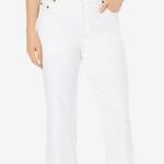 Woman Within 47.  Coral Denim Stretch Capris Photo 0