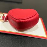Piper K | Heart Bag Charm w/ Zipper Pocket Red Photo 6