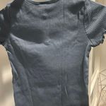 Art Class blue ribbed tee Photo 1