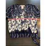 Flying Tomato A Calin Floral Faux Wrap Blouse Small Artsy Boho Office Church Photo 6