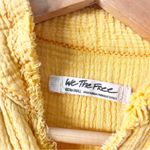 We The Free  FP Oversized Boho Button Up Top in Yellow Photo 2