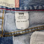 Levi's Vintage  550 Cutoff Jean Shorts‎ Women's 12 Distressed 2005 USA Red Tab Photo 2