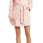 💕PJ SALVAGE💕 Robe ~ Blush Pink Animal Print Medium M NWL Photo 0