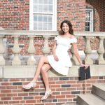SheIn White graduation Dress Photo 2