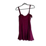 Free People ✨ Not A Chance Corset Maroon Sz Large Dress✨ Photo 4