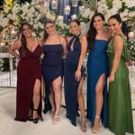 Showpo OLINKA CUT OUT HALTER MAXI DRESS IN NAVY Photo 2