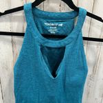 Toad & Co Teal Avalon Tank Stretch Jersey Fit & Flare Sundress Pockets Small Photo 1