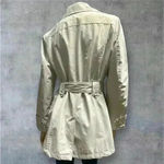 White Stag  Classic women’s trench coat Belted Jacket Women’s Sz S 4-6 Photo 10