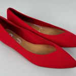 Corso Como  Julia Knit Pointed Ballerina Flat in Red Size 10 Photo 0