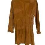 100% Leather Suede Long Jacket Lightweight​ Photo 7