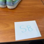 Sperry  Top Sider Biscayne Blue Green White Canvas Boat Shoe Slip On‎ Casual 9.5 Photo 7