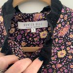 Hunter Bell  NYC Carter High-Neck Floral Mini Dress with Lace Photo 2