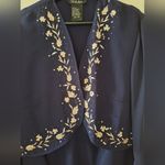 S. L. Fashions Dress set in Navy Blue sz 14w Photo 2