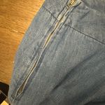 Free People  Wide leg Jean crops Blue Denim 24" inseam size 10 Photo 3