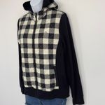 Ralph Lauren LRL Lauren Active Quilted Plaid Full Zip Hoodie Jacket Women LG Photo 1