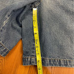 Consensus Vintage Denim Jean Shorts Jorts Unisex Pleated High Rise size 36 Blue Photo 6