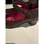 ABEO BIO SYSTEM BROWN LEATHER MARY JANES HEELS PUMPS SHOES WOMENS SZ 8.5 Photo 2