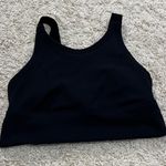 Aerie Offline By  Black Ribbed Sport Bra Medium Photo 0