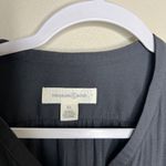 Treasure & Bond Gray V-Neck Long Sleeve Blouse XL NWT Photo 2