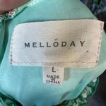 MELLODAY Green Floral Dress Photo 4