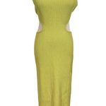 Significant Other Skye Cutout Ribbed Backless Midi Dress In Avocado sz:AU10/US6 Green Size 6 Photo 8