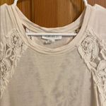 Forever 21 Lace trim hi-low tee Photo 2