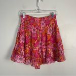 Ramy Brook New  Blaire Floral Skirt pink size medium Photo 6